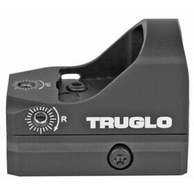 TRUGLO Tru-Tec 23mm 3 MOA Green Dot Reflex Sight has an aluminum body